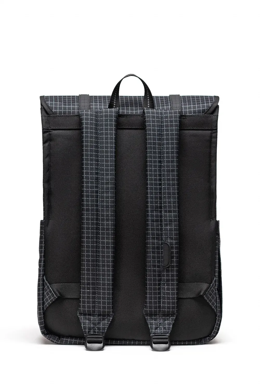 Herschel Supply Co. Survey 20 L rugzak met raster-patroon en gespband Zwart