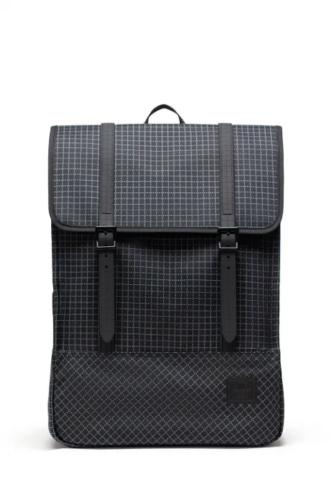 Herschel Supply Co. Survey 20L grid-pattern buckle-strap backpack
