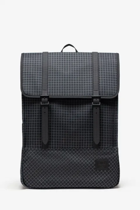 Herschel Supply Co. Survey 20L grid-pattern buckle-strap backpack
