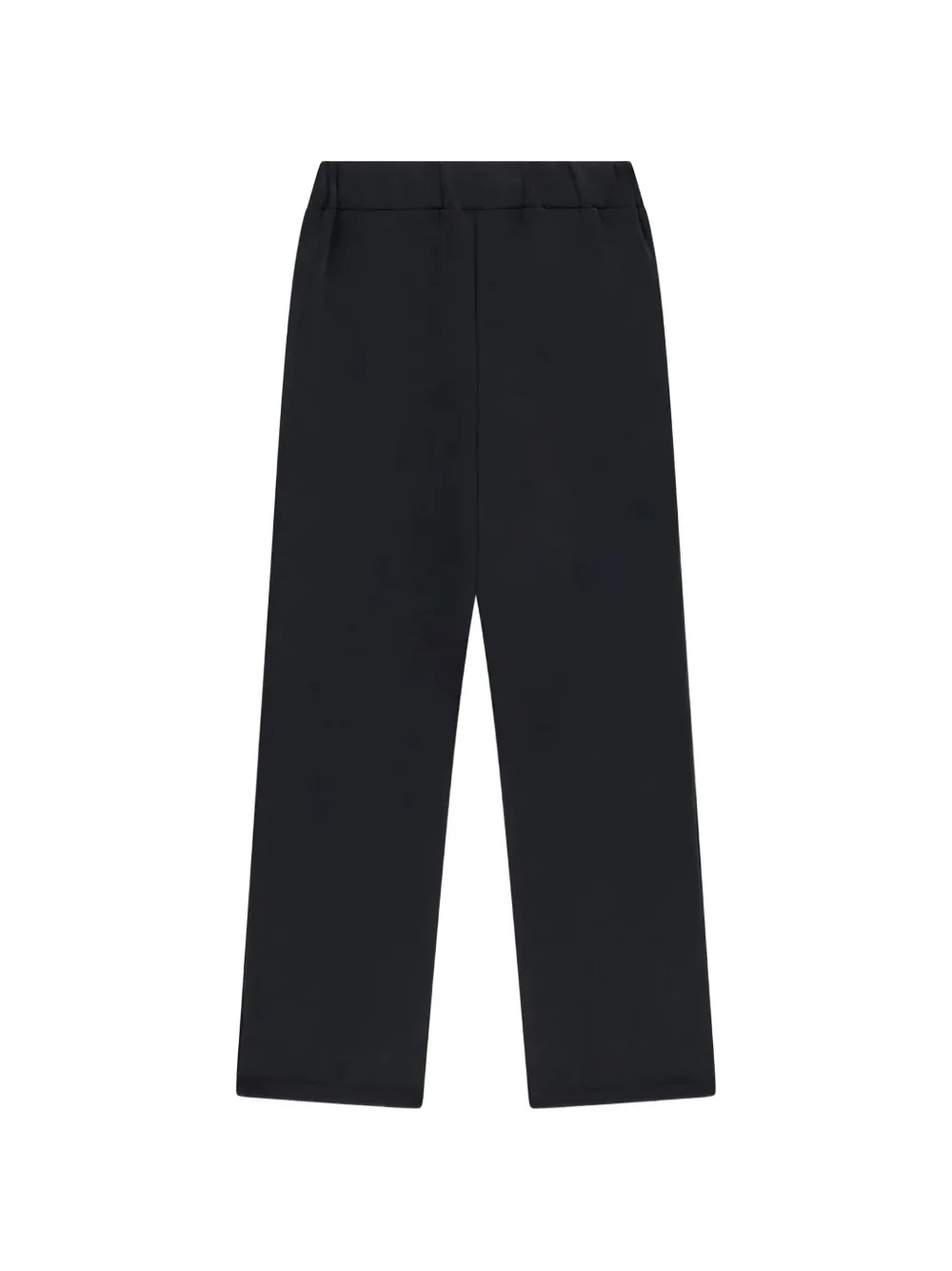 guess kids Pintuck broek met logo-patch Zwart