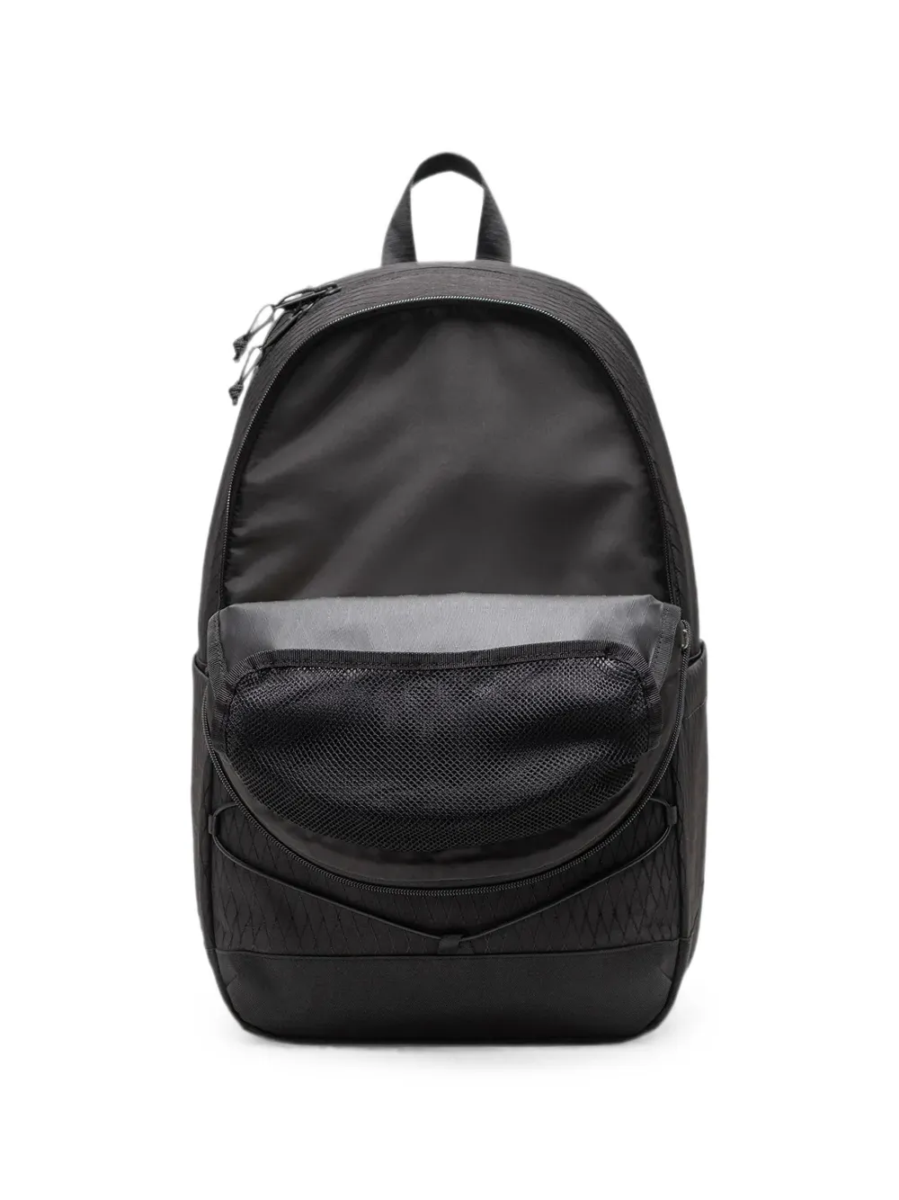 Herschel Supply Co. Kingston 30 L gewatteerde rugzak met ruit-patroon en bungee-koord Zwart
