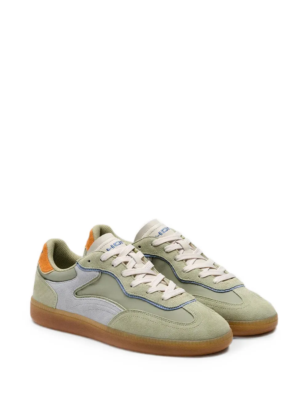 Hoff Park suede-panelled sneakers Groen