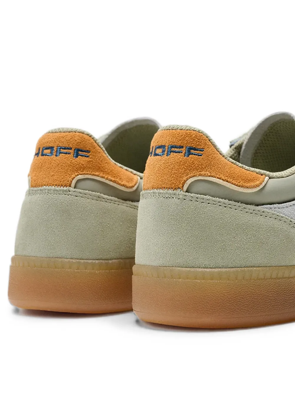 Hoff Park suede-panelled sneakers Groen