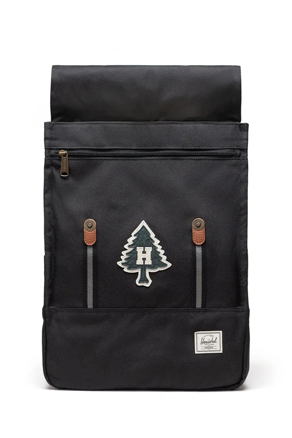Herschel Supply Co. Survey 20 L rugzak met patch-detail Zwart