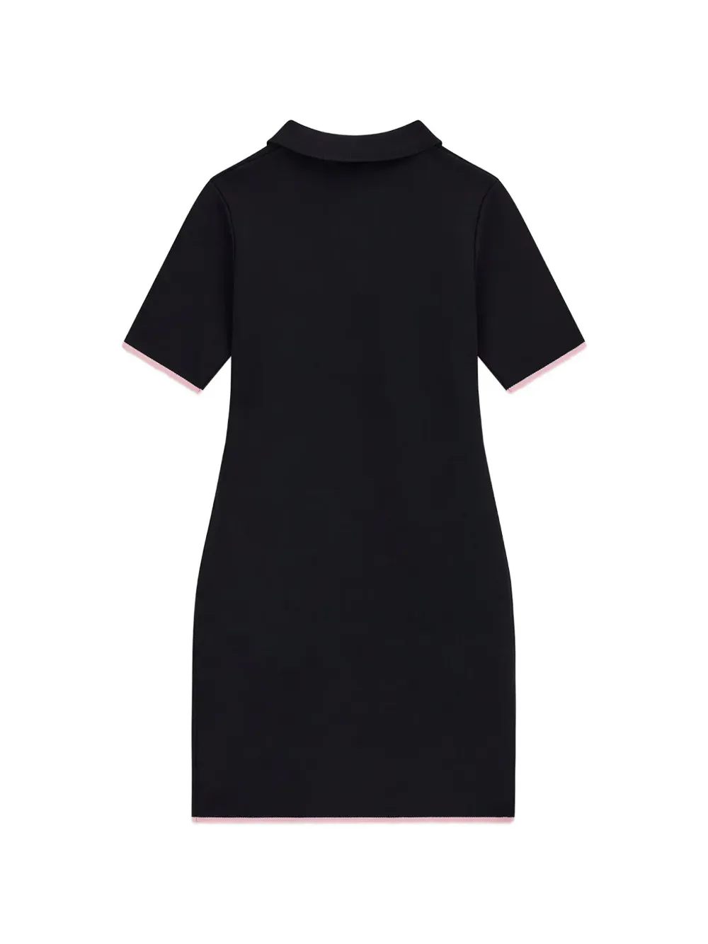 guess kids Polojurk met contrasterende afwerking Zwart