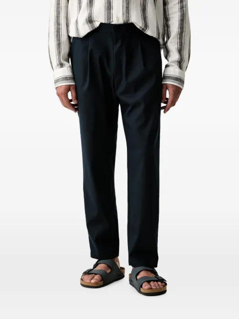 Joop! pleated elasticated-waistband trousers