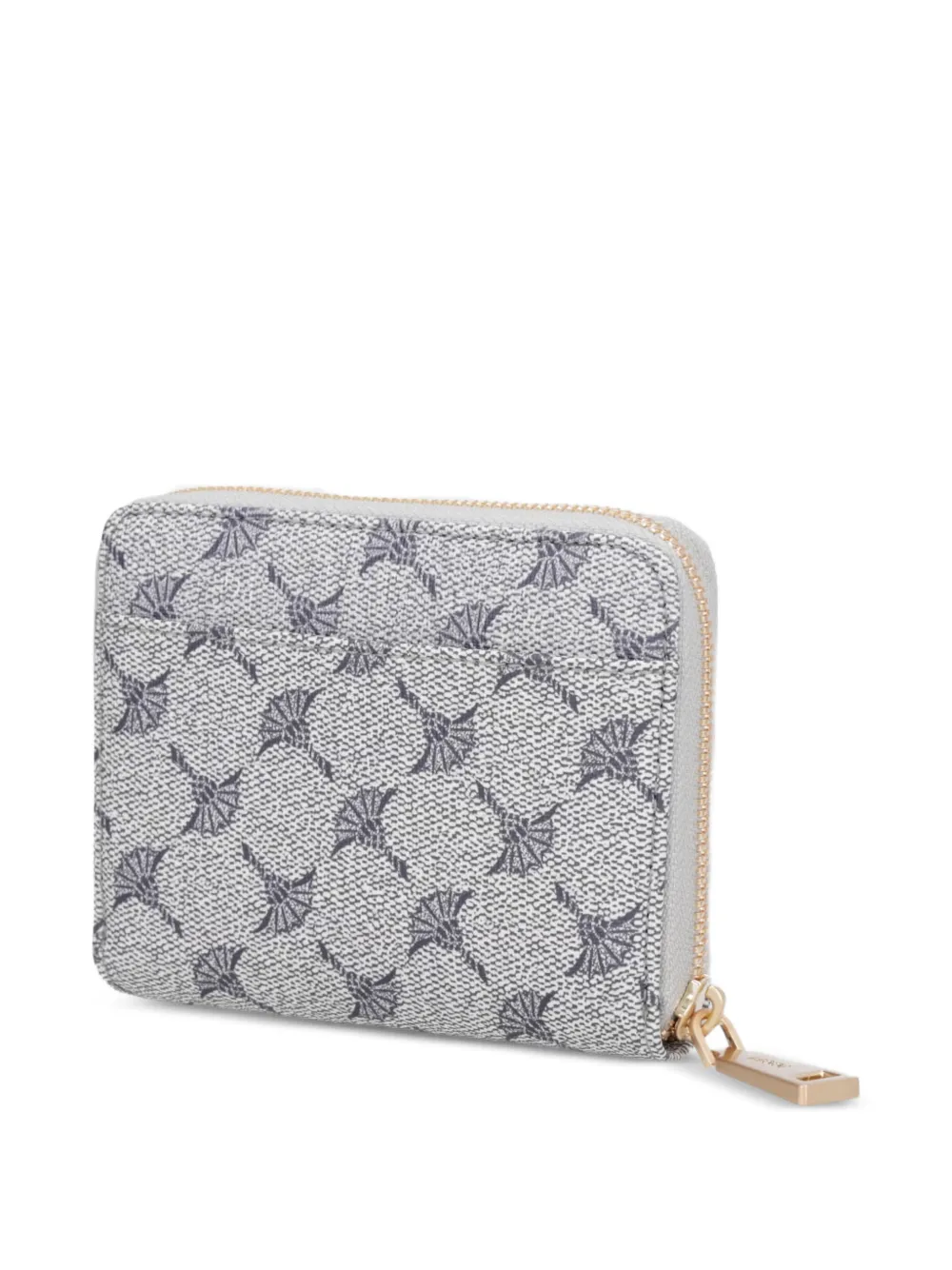 Joop! Mazzolino Nisa portemonnee met ritssluiting rondom en logo-print Blauw