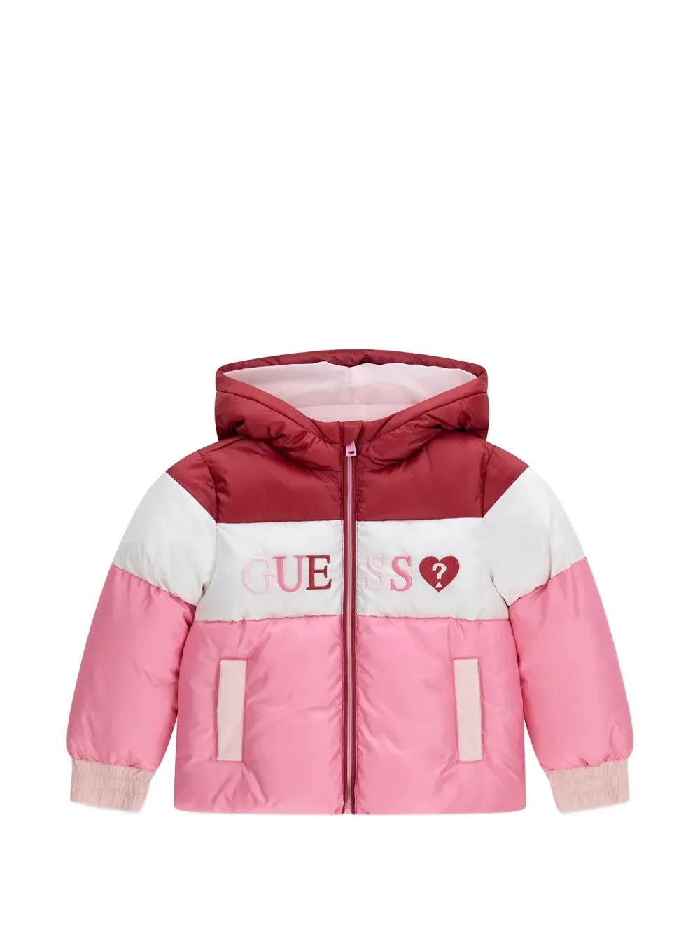 guess kids Giacca con design color-block - Rosa