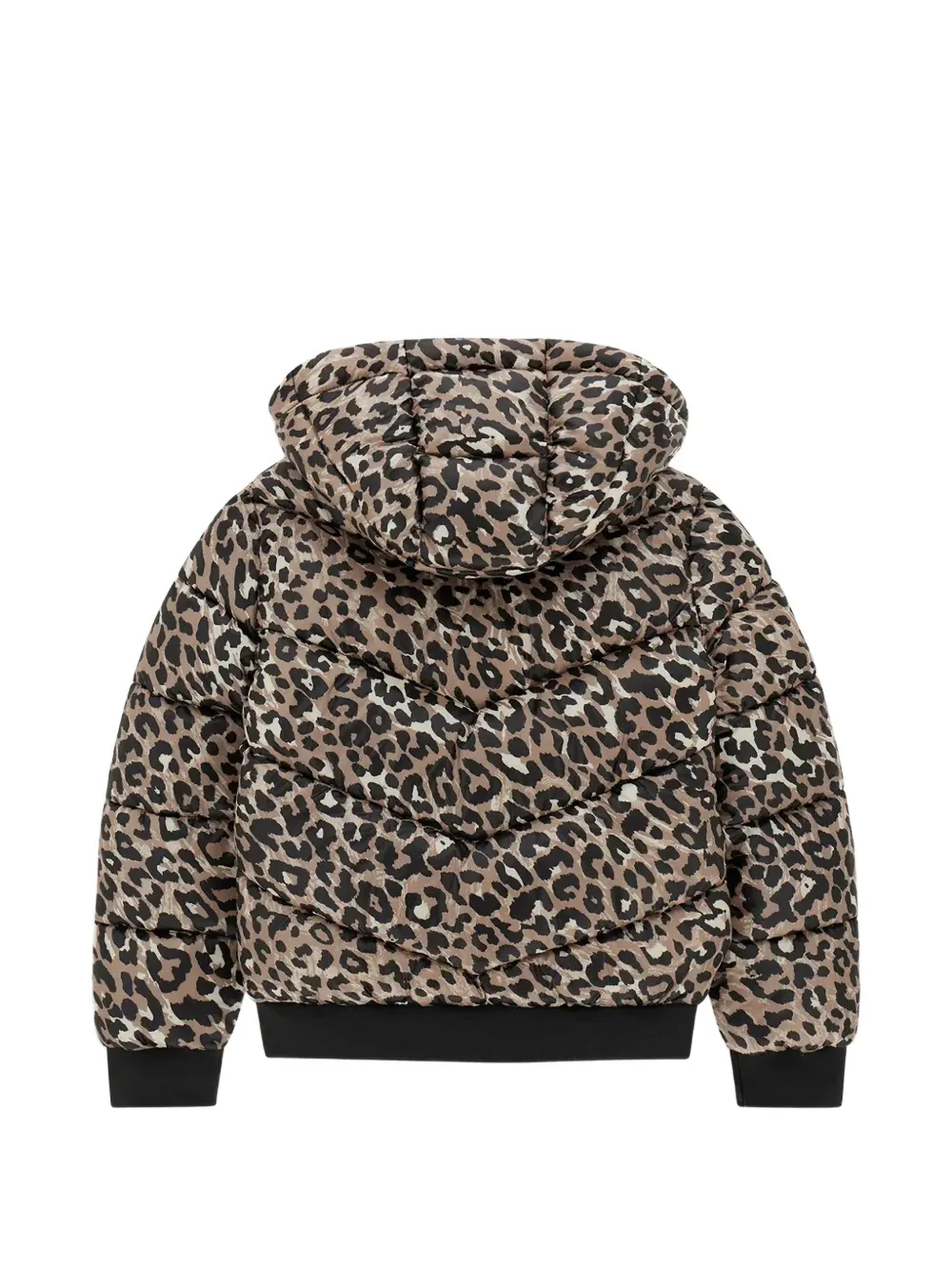 guess kids Donsjack met luipaard-print Bruin
