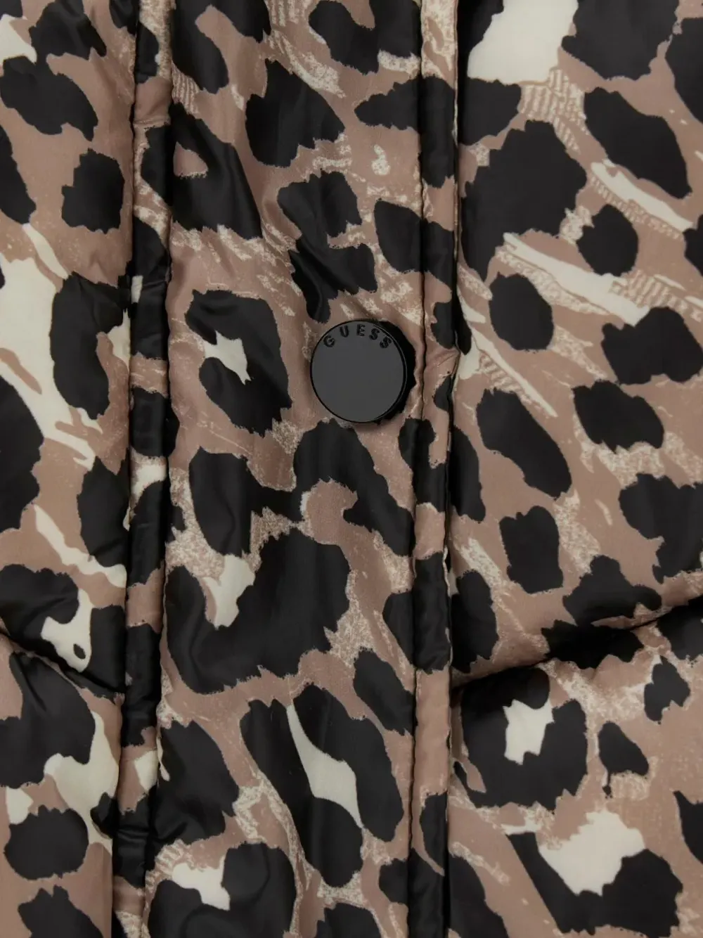 guess kids Donsjack met luipaard-print Bruin