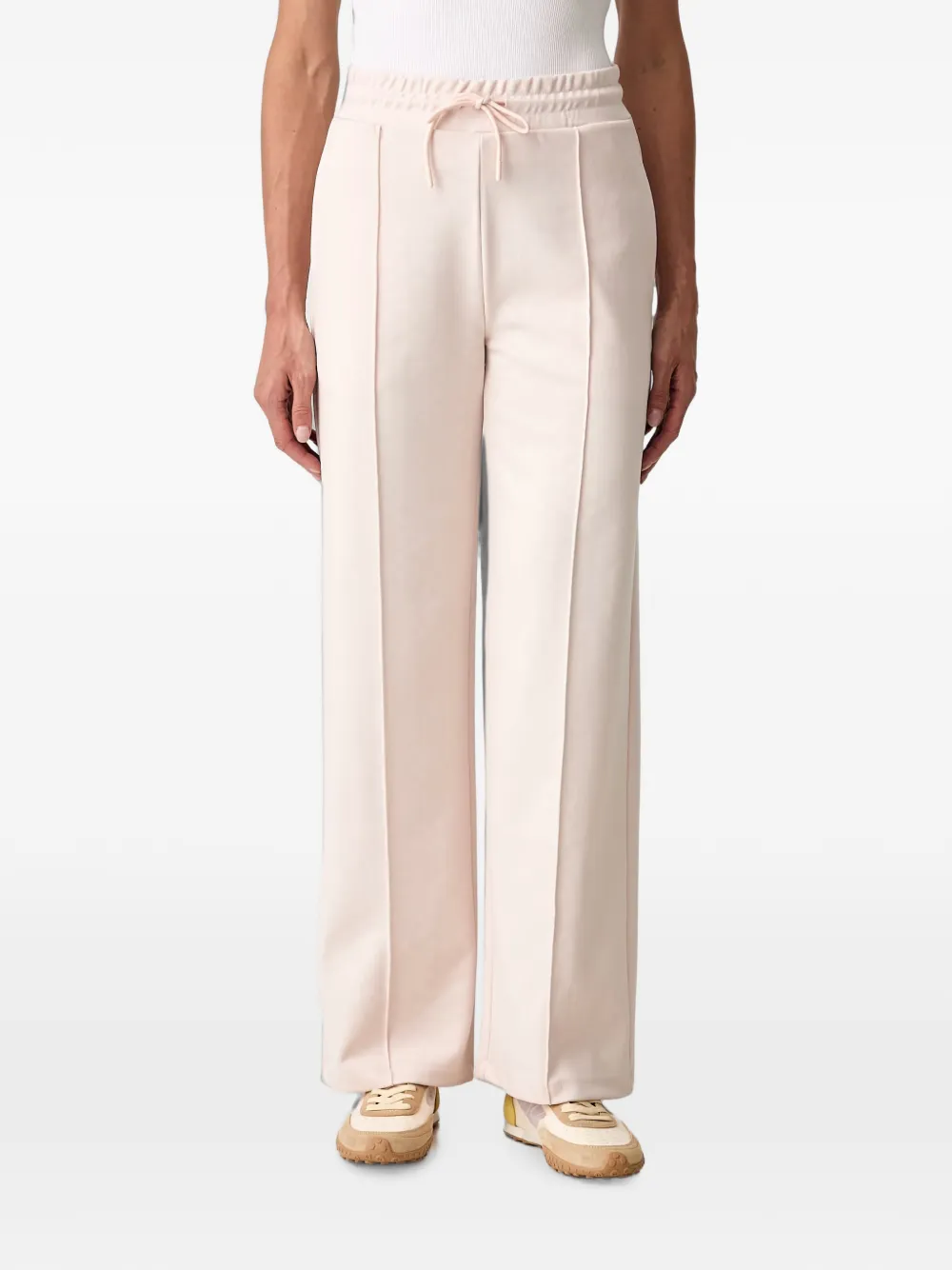 GUESS USA drawstring pintuck track pants - Rosa