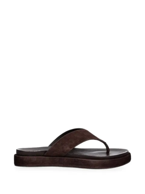 JONAK PARIS Wiwi suede platform sandals