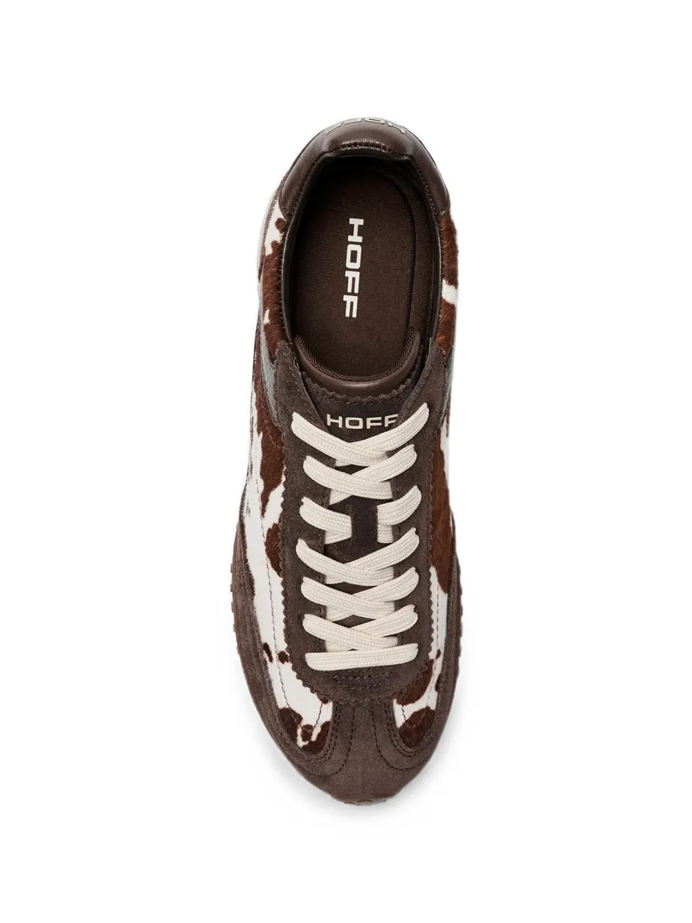 Hoff animal-print panelled sneakers Bruin