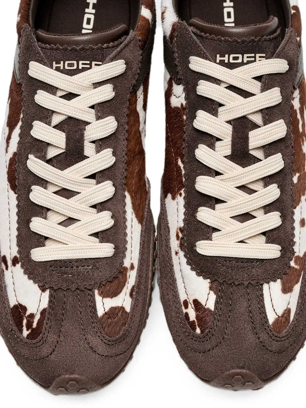 Hoff animal-print panelled sneakers Bruin