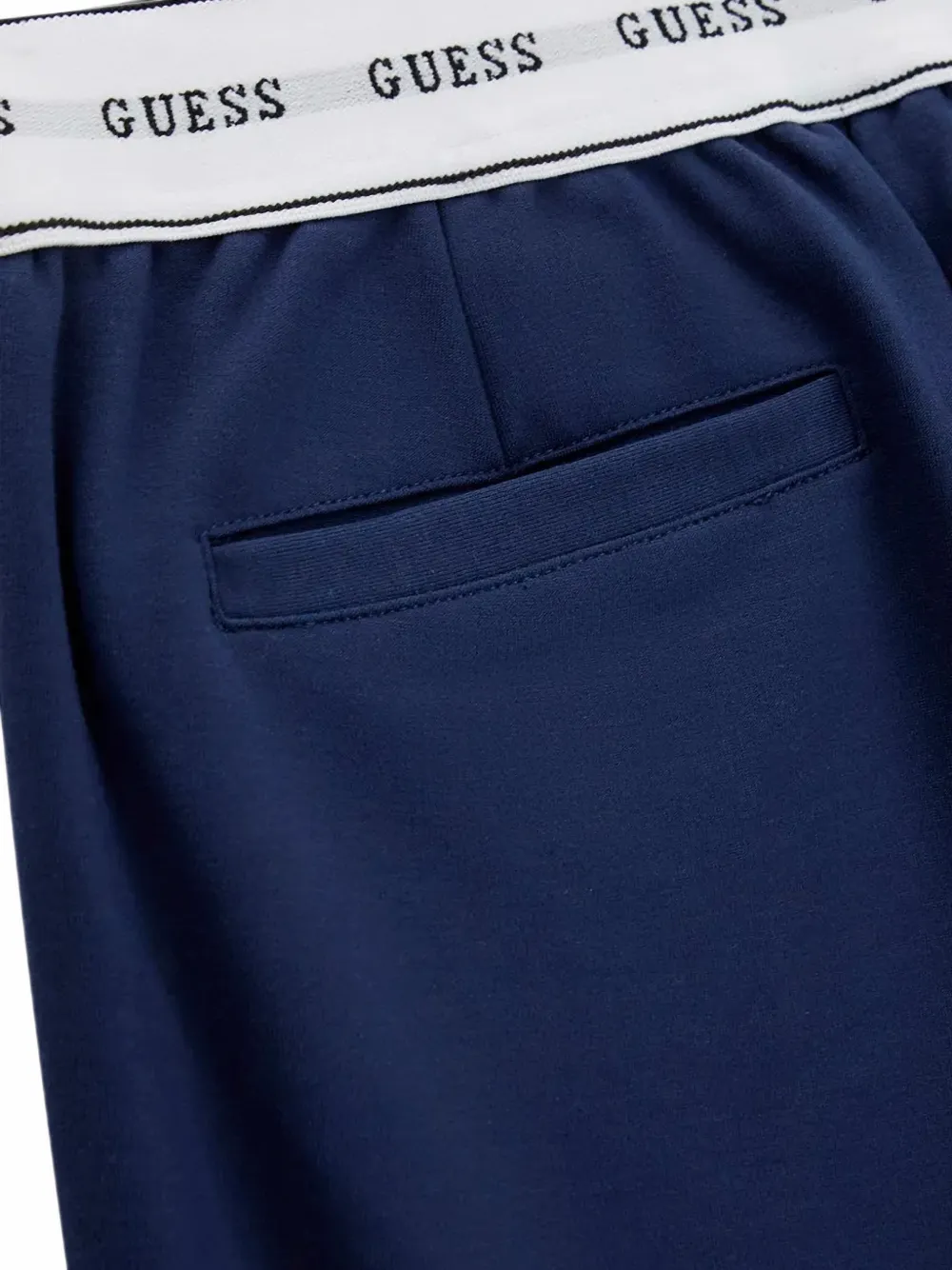 guess kids Broek met logoband Blauw