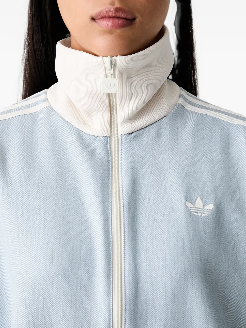 adidas Tweed OG zip-up track jacket Blauw