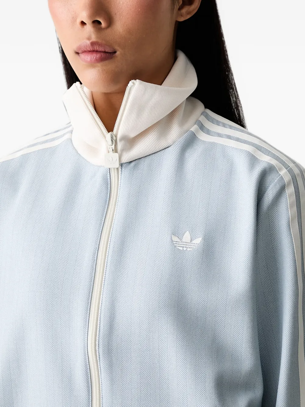 adidas Tweed OG zip-up track jacket Blauw