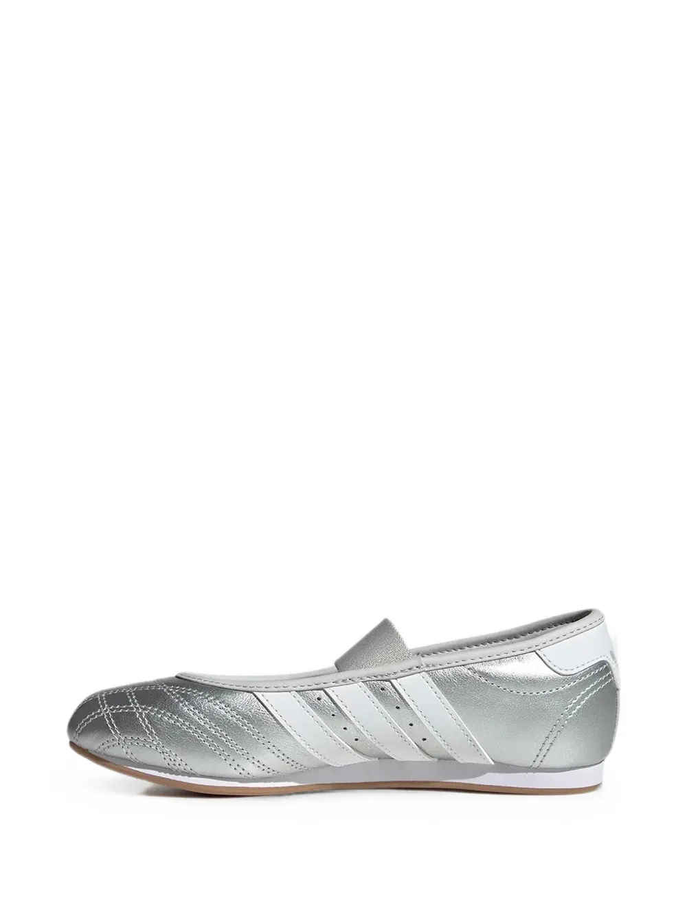 adidas Kids x Taekwondo MJ quilted-effect 3-Stripe sneakers Zilver