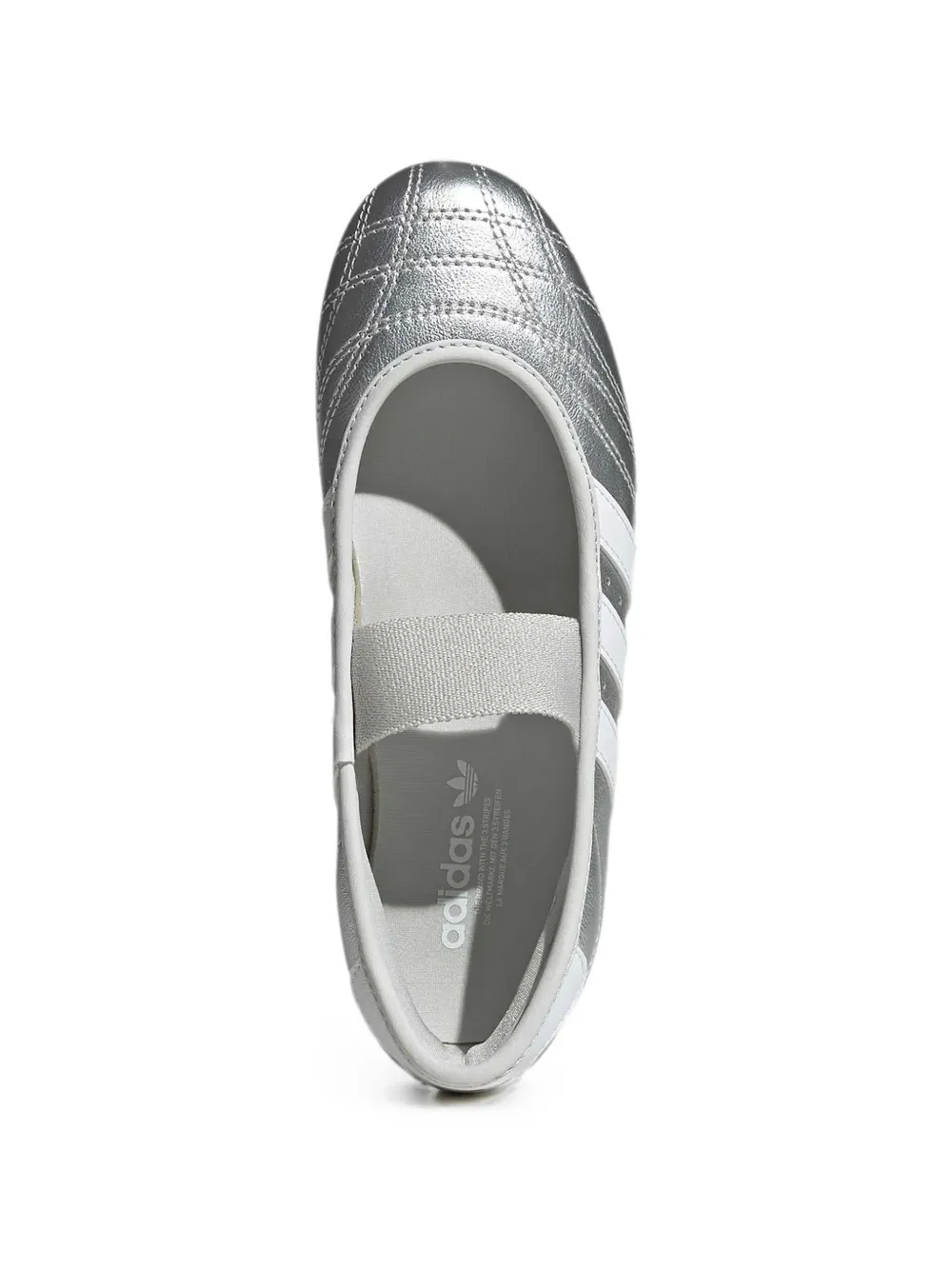 adidas Kids x Taekwondo MJ quilted-effect 3-Stripe sneakers Zilver