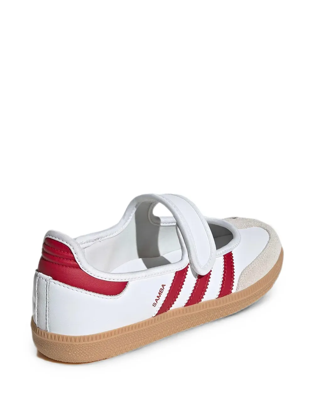 adidas Kids Samba Jane touch-strap sneakers Wit