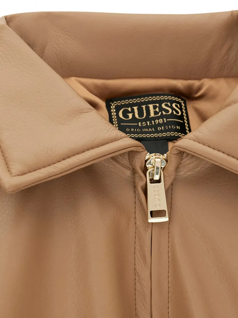 guess kids logo-plaque bomber jacket Bruin