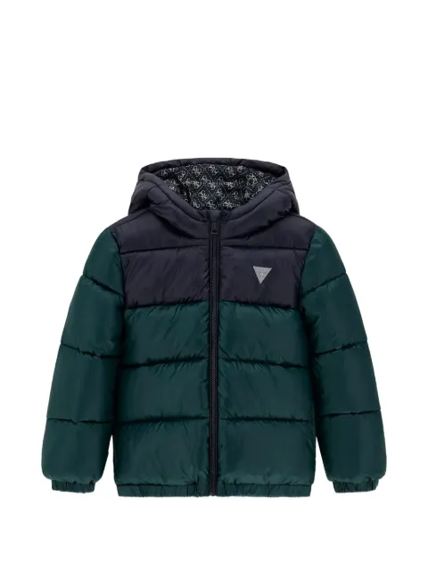 guess kids two-tone padded jacket