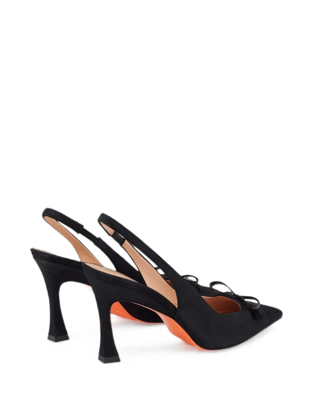 Santoni Adri slingback pumps Zwart