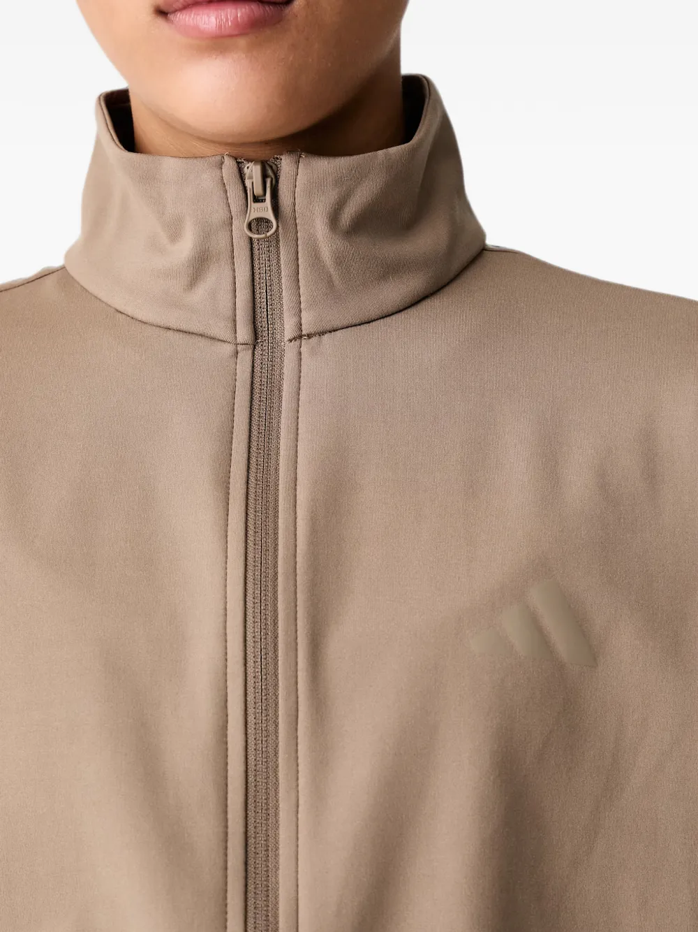 adidas Laziday zip-up tracksuit Beige