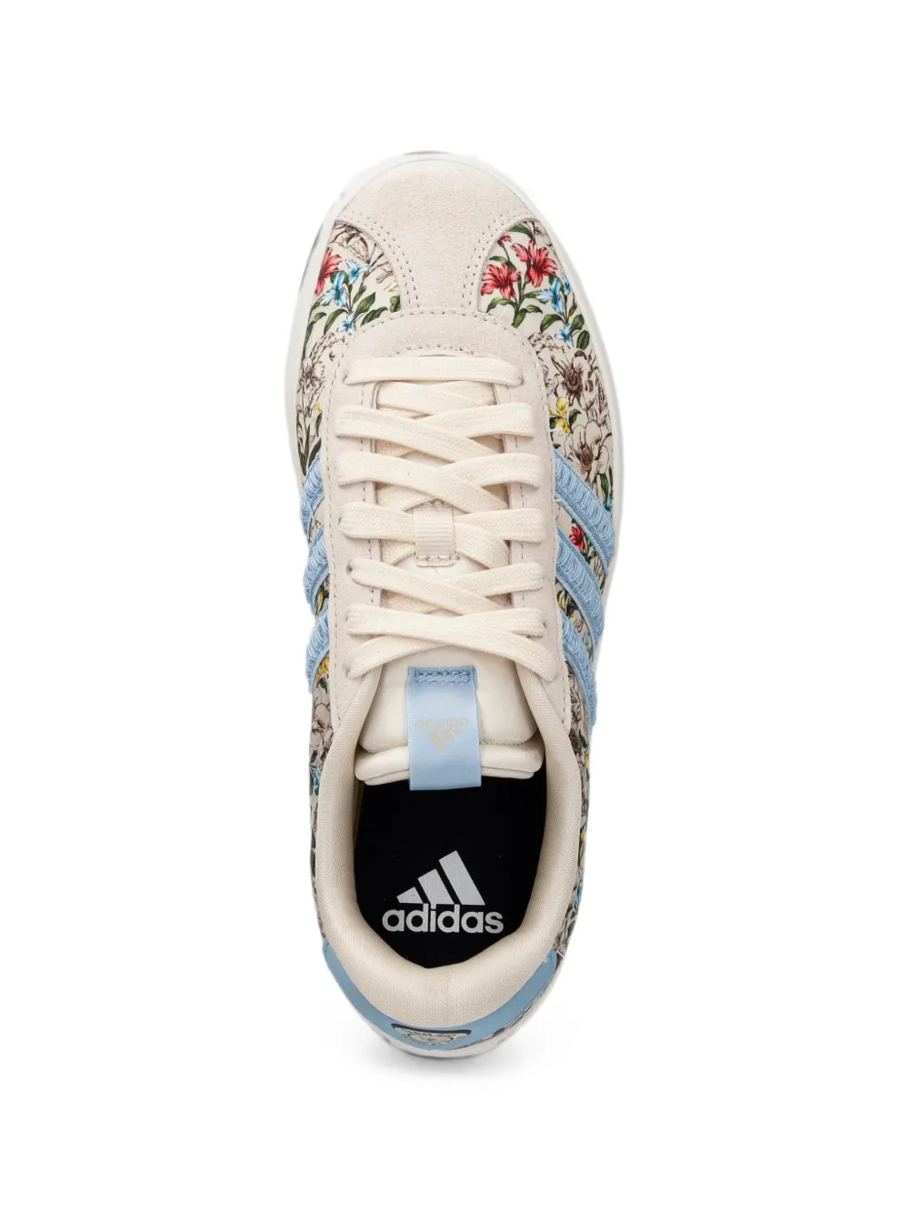 adidas x FARM Rio VL Court 3.0 floral-print sneakers Beige