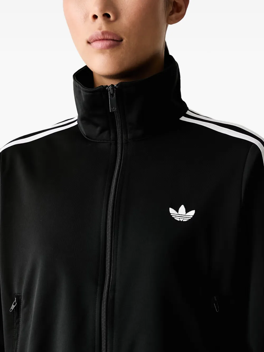 adidas Firebird Classic track jacket Zwart