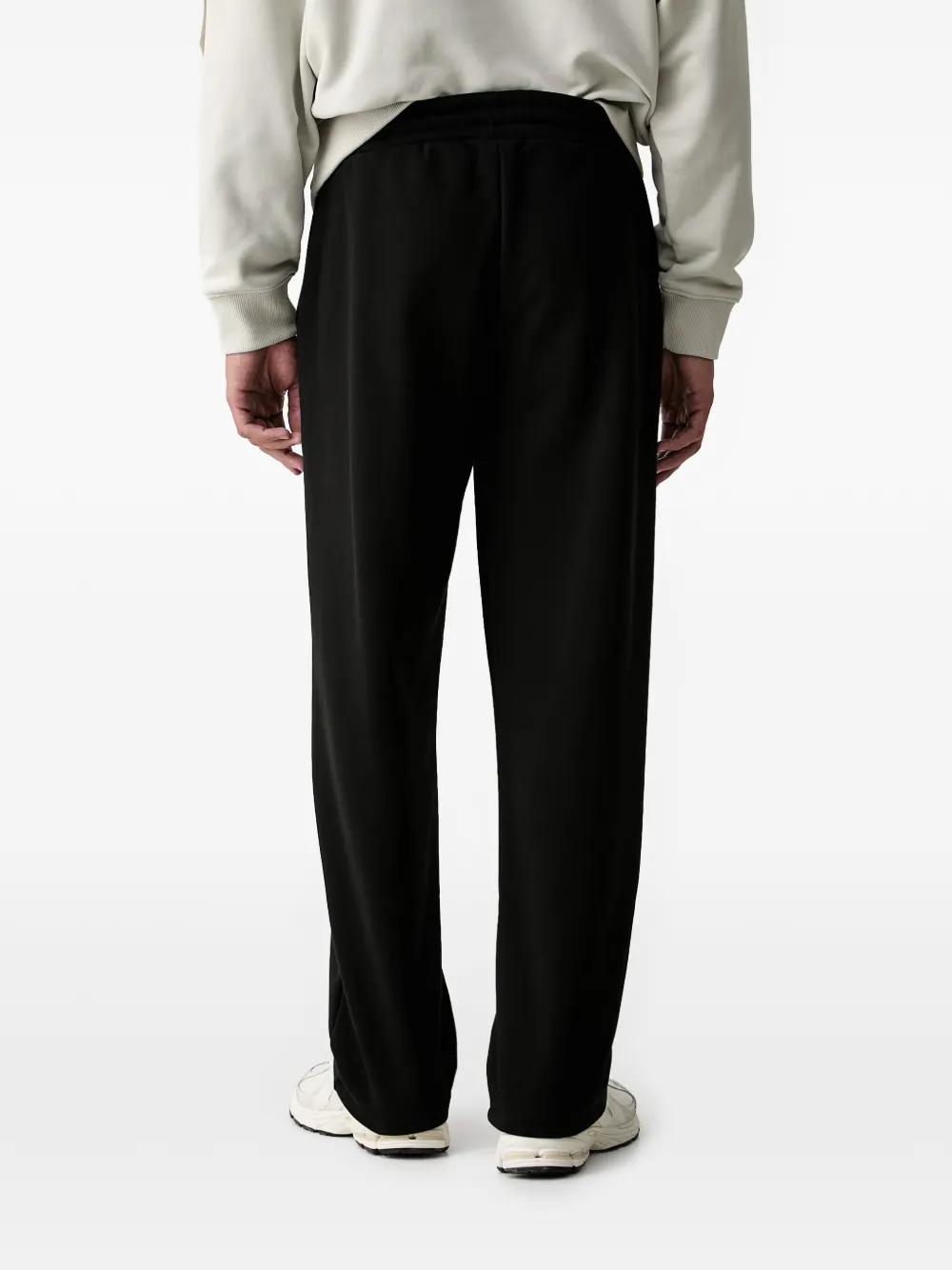 Alpha Industries Trainingsbroek met logo-print Zwart