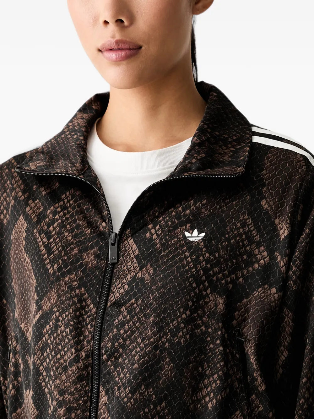 adidas snakeskin-print track jacket Bruin