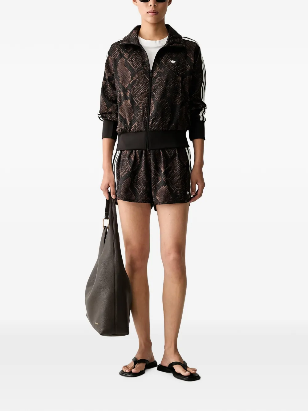 adidas snakeskin-print track jacket Bruin