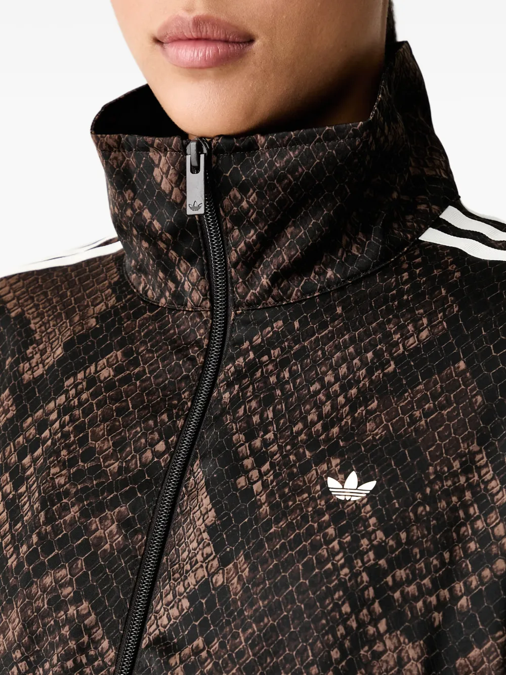 adidas snakeskin-print track jacket Bruin