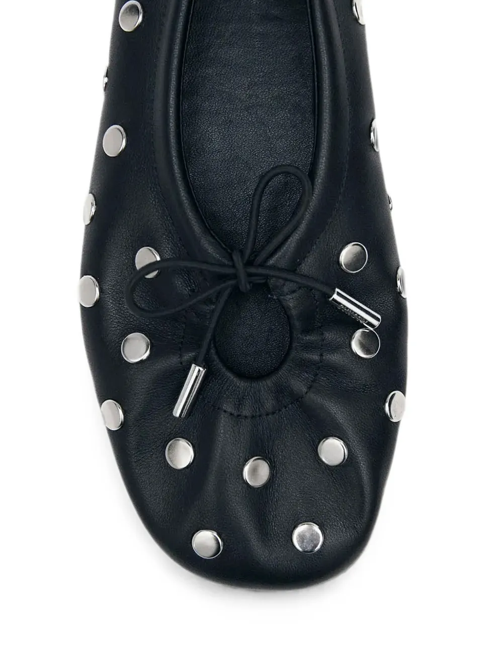 ALOHAS Rosalind stud-embellishment ballet flats Zwart