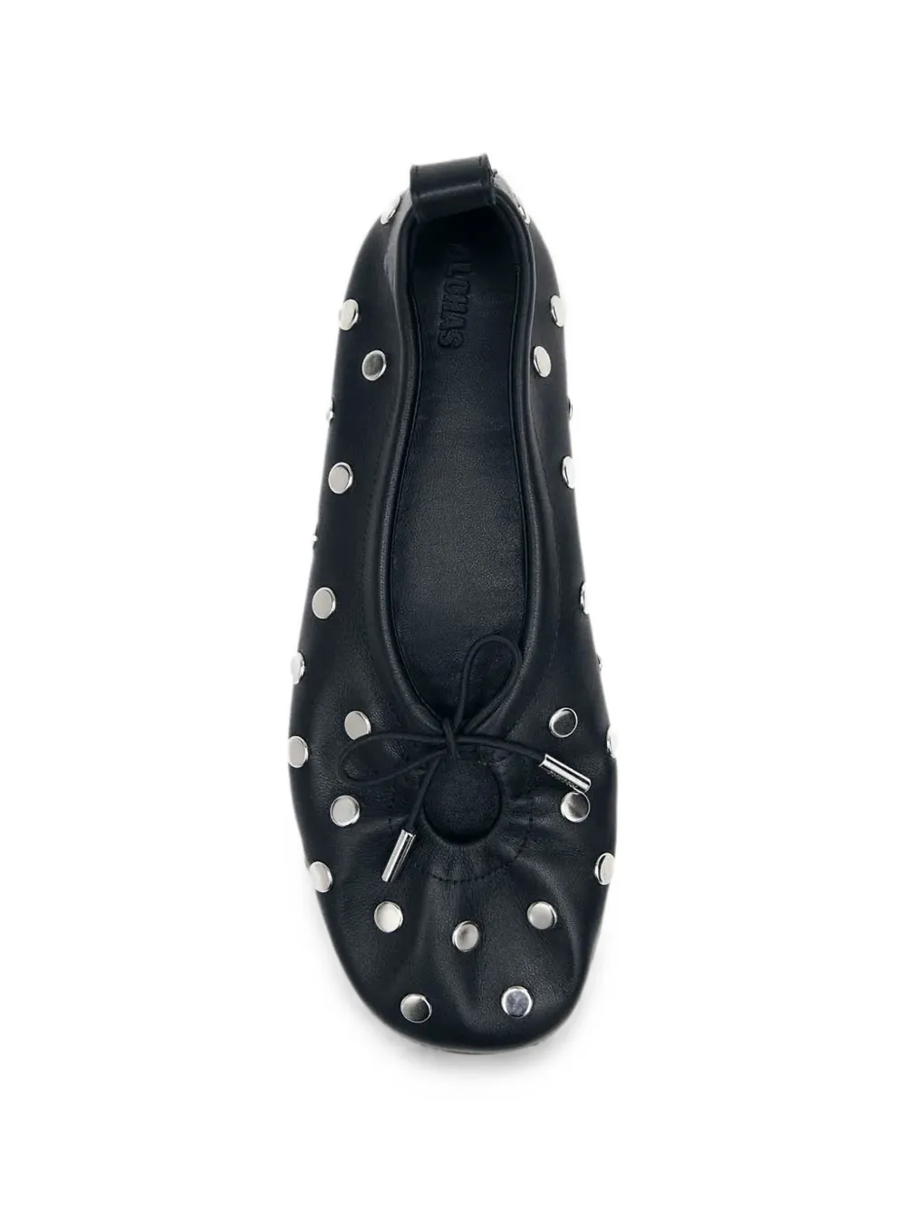 ALOHAS Rosalind stud-embellishment ballet flats Zwart