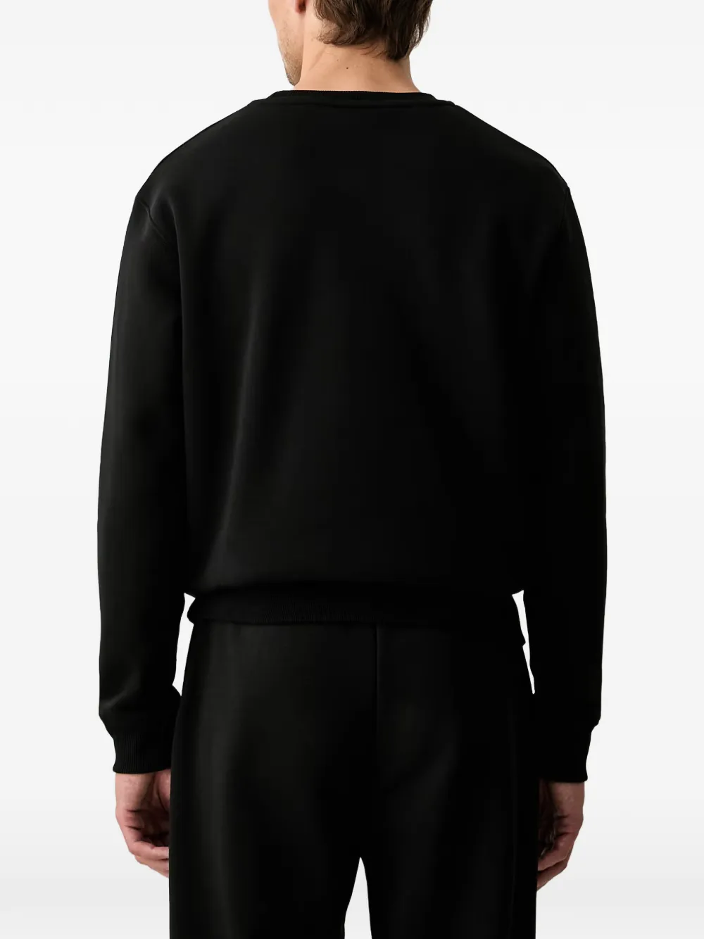 Alpha Industries logo-print sweatshirt Zwart