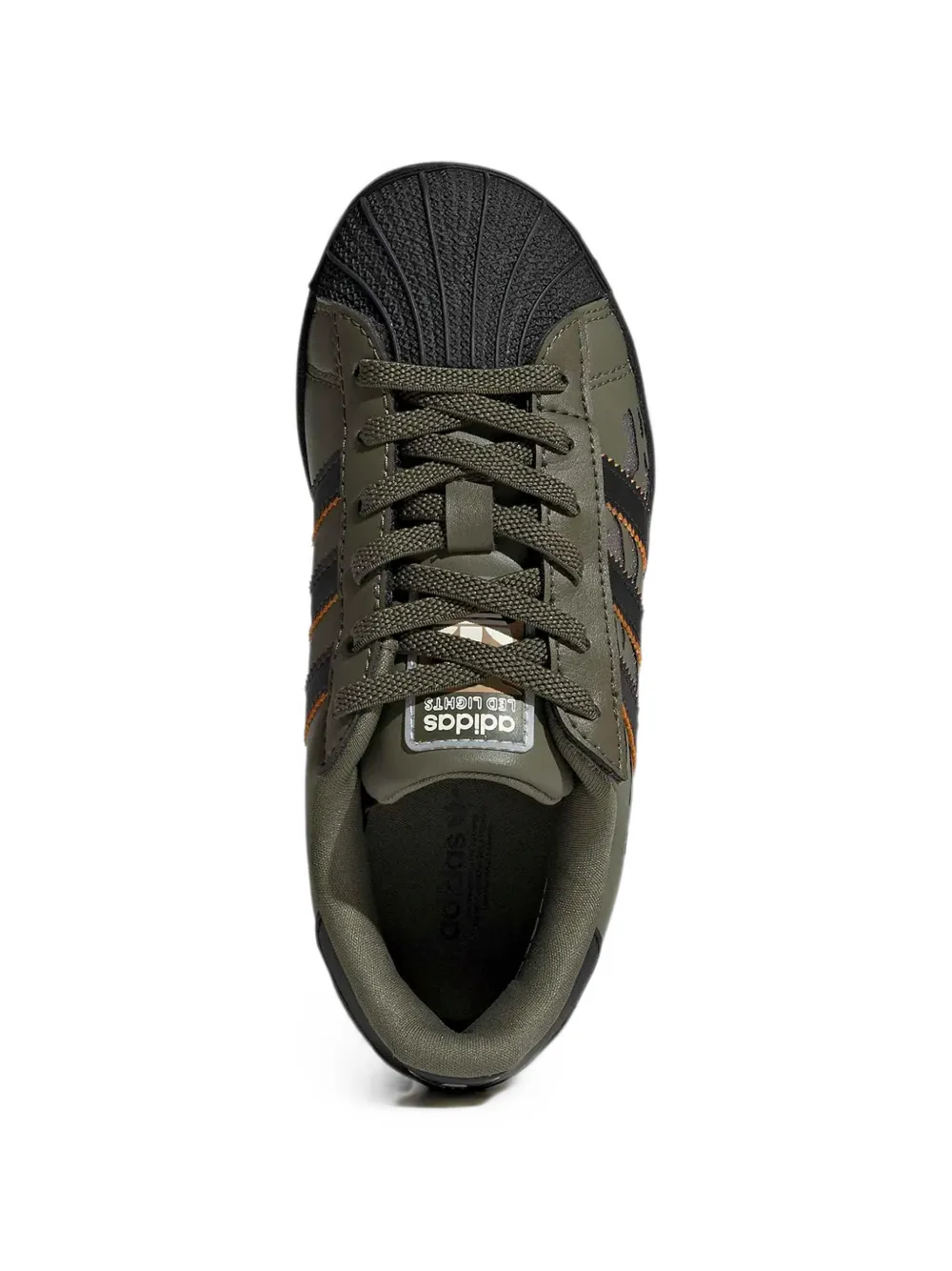 adidas Kids Superstar LED Lights sneakers Groen