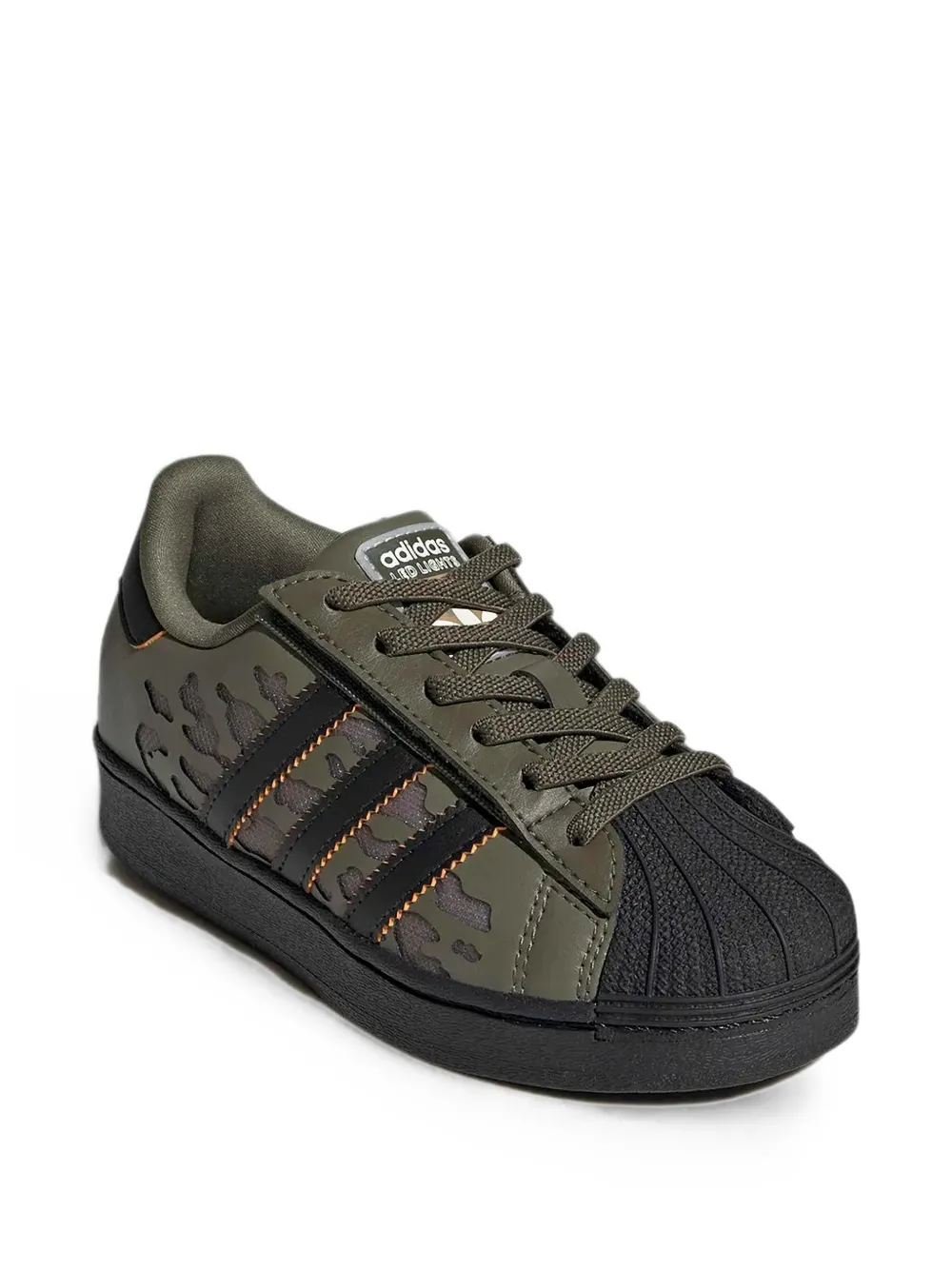 adidas Kids Superstar LED Lights sneakers Groen