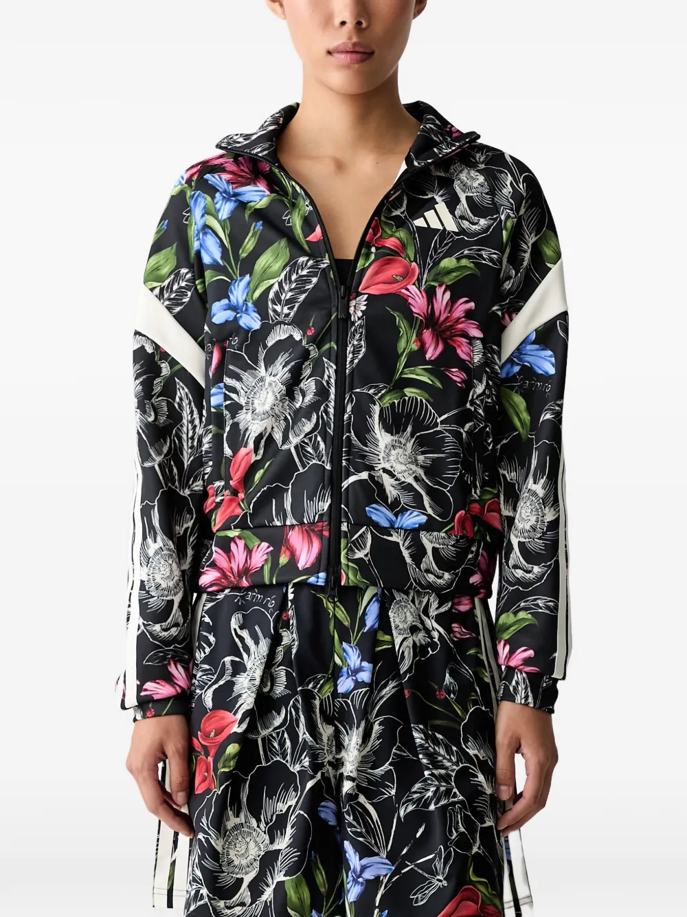 adidas x Farm Rio House of Tiro track top - Nero