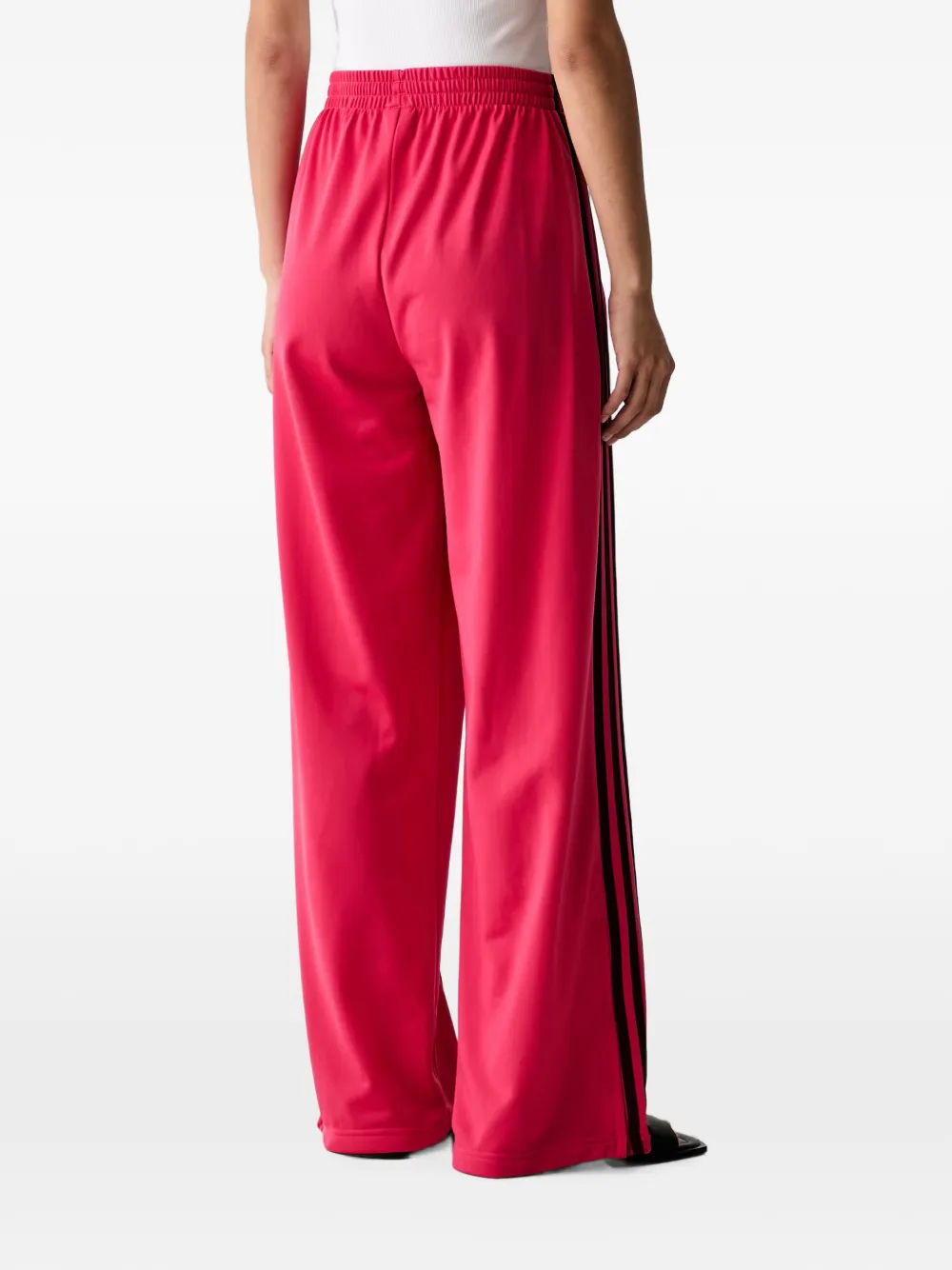 adidas Firebird loose track pants Roze