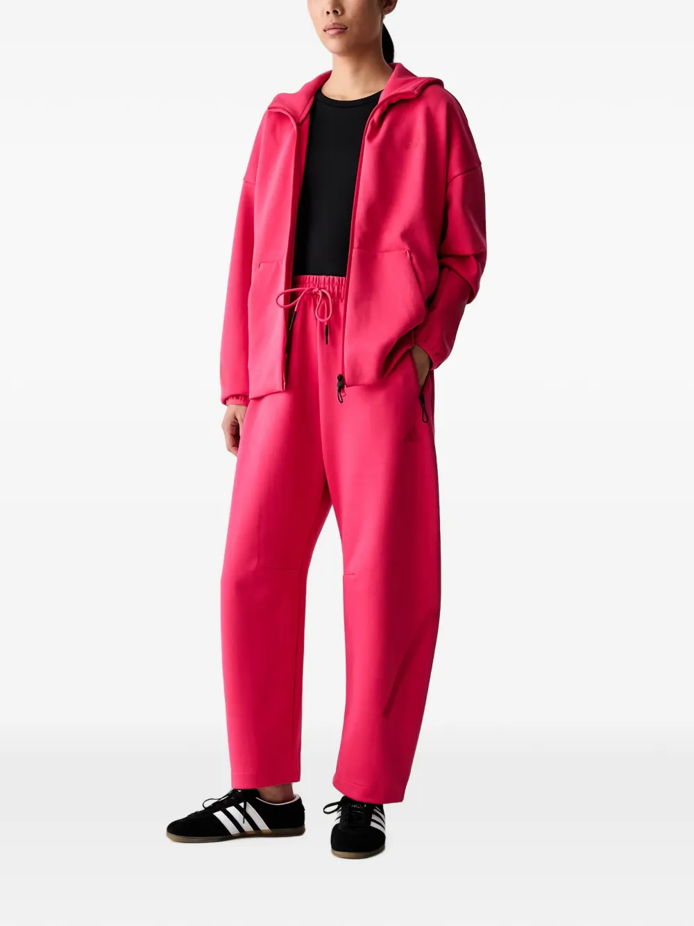 adidas Z.N.E. open hem pants Roze