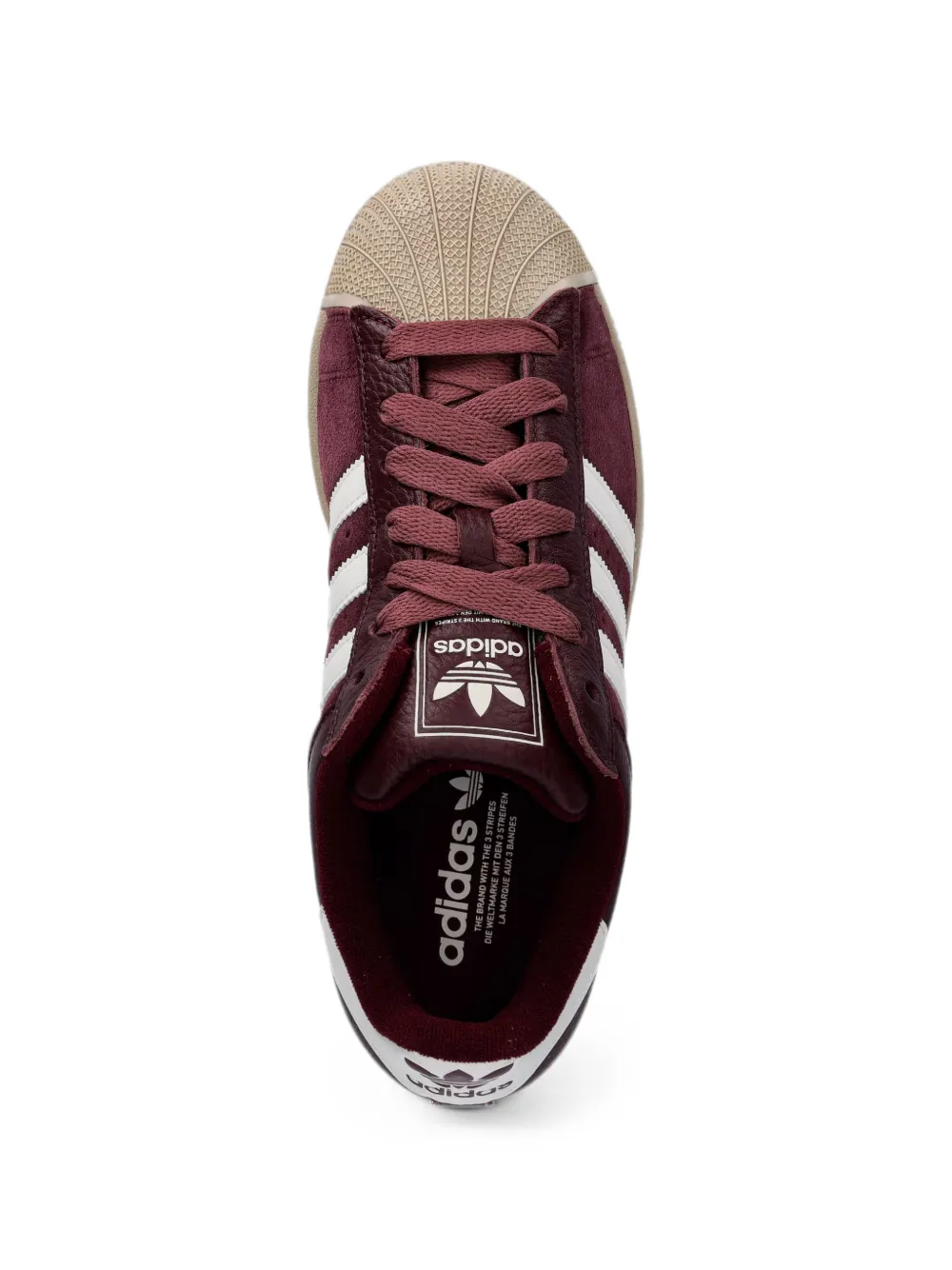 adidas Superstar II sneakers Rood