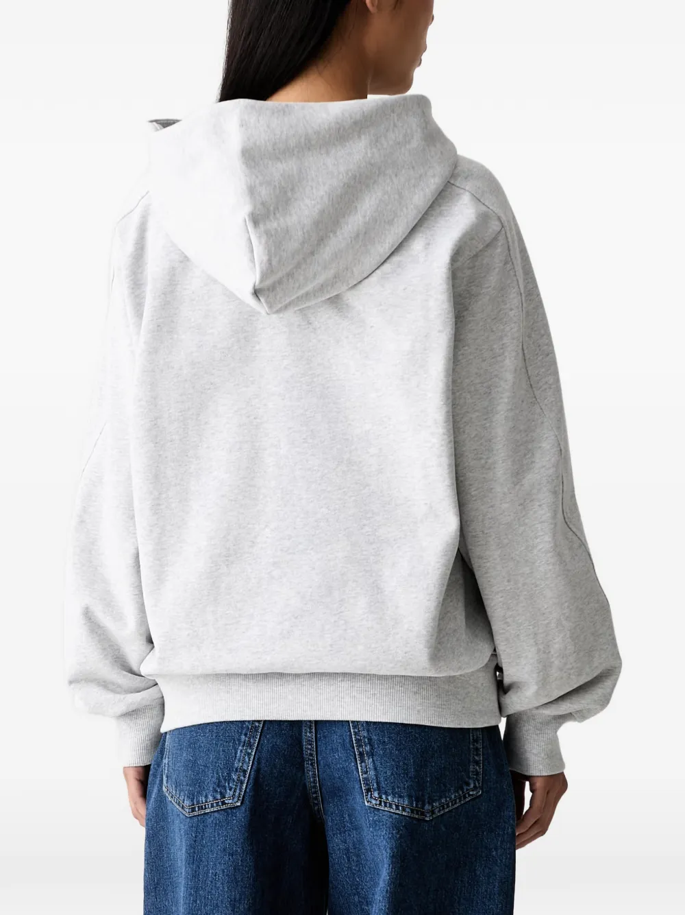 adidas Kit small logo hoodie Grijs