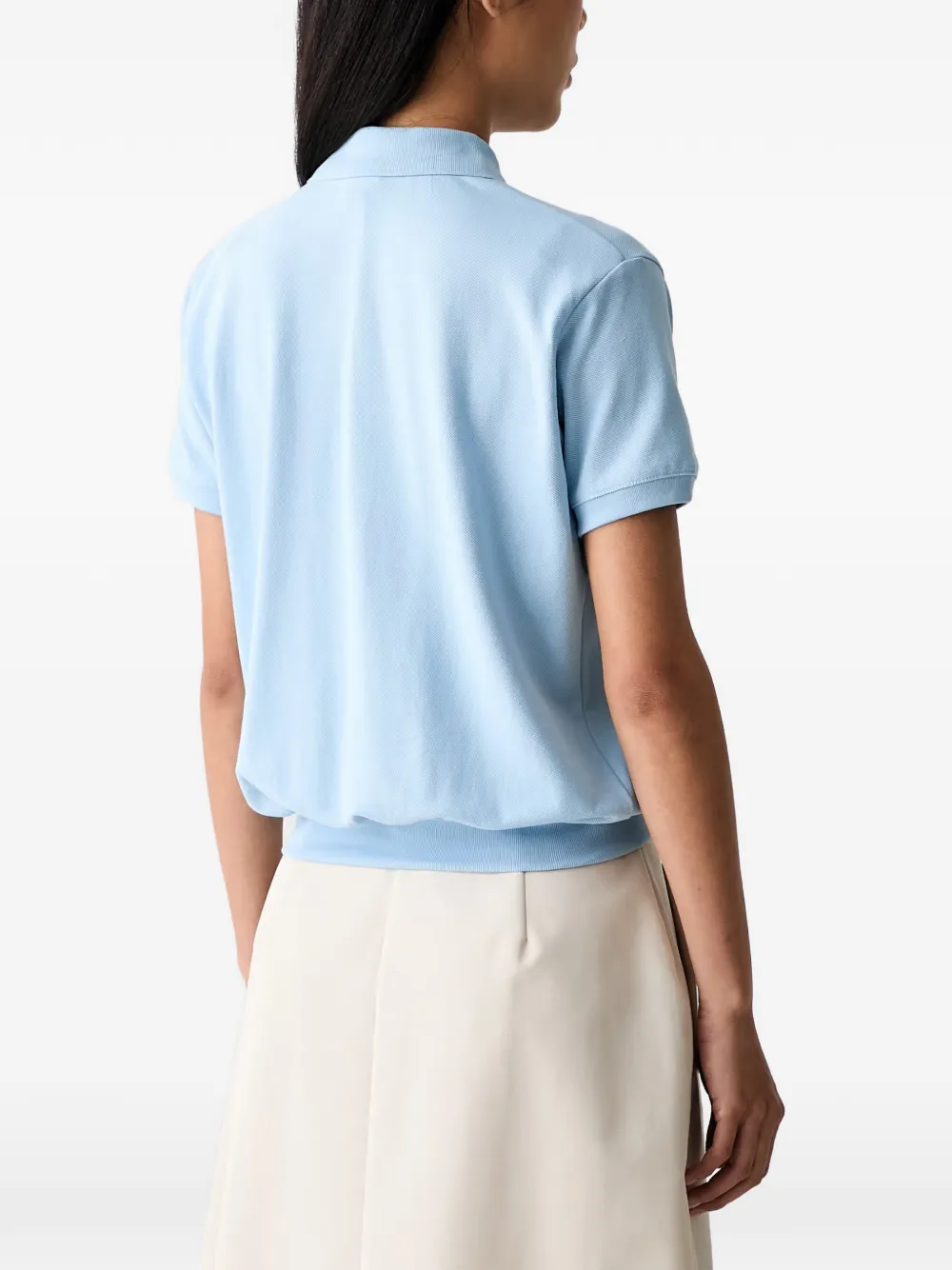 adidas short-sleeve polo shirt Blauw