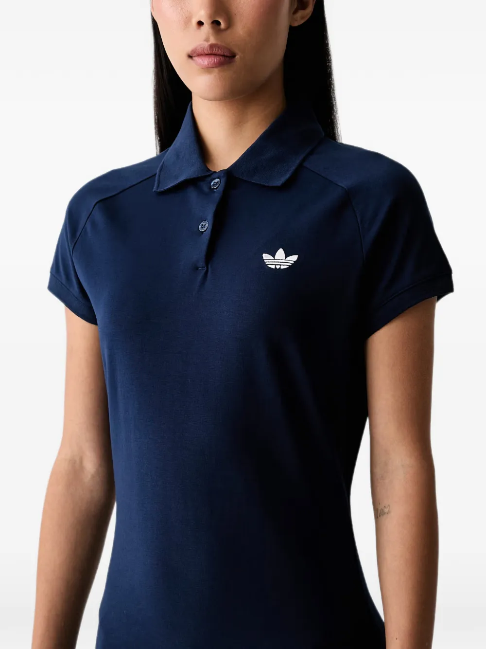 adidas polo dress Blauw