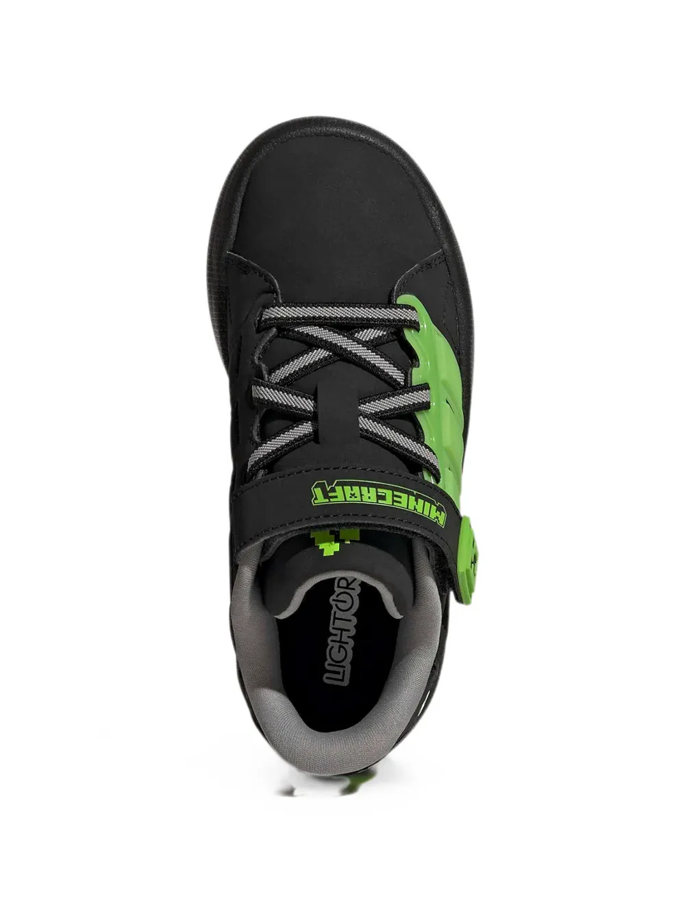 adidas Kids Lightorama Court Minecraft sneakers Zwart