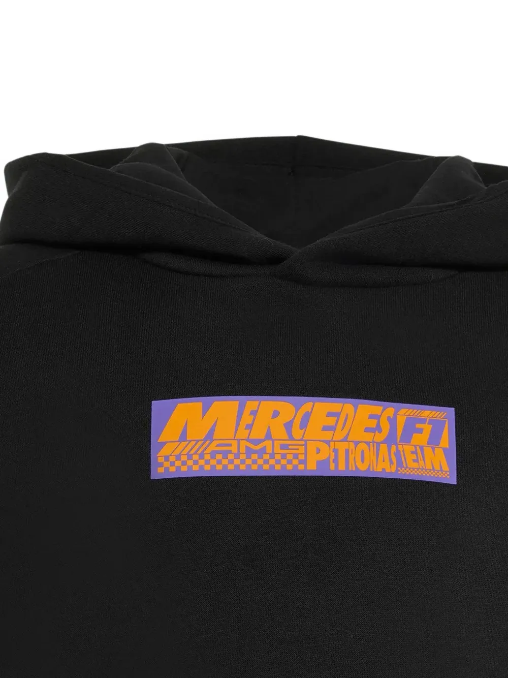 adidas Kids x Mercedes AMG Petronas Formula 1 Team Lights On hoodie met logo-print Zwart