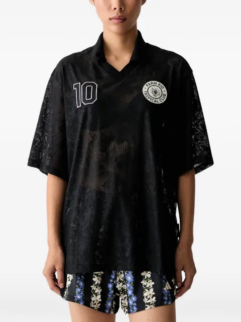 adidas x Farm Rio t-shirt à dentelle fleurie