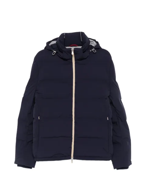 Brunello Cucinelli hooded puffer jacket